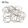 thumbnail image 3 of Unique Bargains Loose Leaf Rings Binder Ring Steel, Silver, 36 Count, 36 Pack, 3 of 5