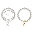 2PCS Stainless Steel 26 Letters Charm 26 Initial Cup Accessories Pearl 2pcs-stainless-steel-26-letters-charm-26-initial-cup-accessories-pearl