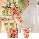 thumbnail image 5 of Ramo de Boda Bouquet de Novia Flores Artificiales Cascada Elegante Caída Seda Realista Adecuado para Propuesta Mesa de Cena Festival Fotografía, 5 of 8