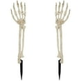 thumbnail image 1 of 2Pcs Skeleton Hand Light Horror High Brightness Insert Type Waterproof Battery Operated Scene Layout Copper Wire String Halloween, 1 of 10