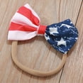 thumbnail image 6 of Kaprioy My First 4th of July Baby Girl Outfit Toddler Girl 4th of July Jean Outfit Independence Day Baby Denim Shorts Set Little Girl Summer Clothes, 6 of 9