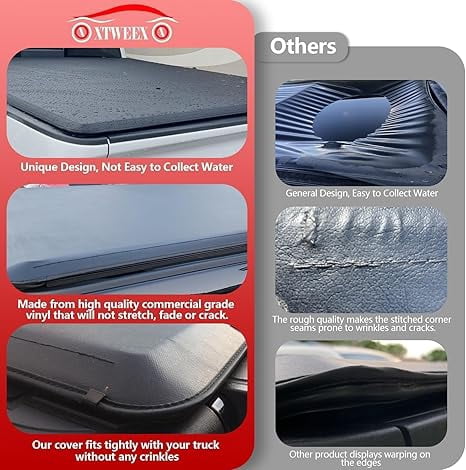TPA Soft Tri-Fold Tonneau Cover for 2015–2026 Chevy Colorado GMC Canyon 5.2ft