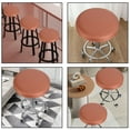 thumbnail image 5 of Waterproof Leather Round Bar Stool Cover With Elastic Band Durable Seat Protector For Round Stools Easy To Install And Remove Wipe Clean To Preserve Furniture And Prevent Wear, 5 of 6