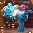 thumbnail image 4 of HUASHENG New Flagship Bubble Machine Children's Handheld Electric Light Blowing Bubble Machine Indispensable For Outdoor Play!（50ml）, 4 of 5