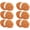 Orange, variant on 6pack Chunky Chenille Yarn for Blanket, Super Bulky Soft Thick Fluffy Jumbo Giant Washable Polyester Big Yarn for Hand Knitting Extreme DIY Arm Knitting Throw Rugs Pillow