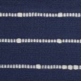 thumbnail image 3 of Design Imports DII French Blue and Off White Slub Stripe Throw, 3 of 4