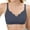 Dark Grey, variant on FUNUONY Women's Push Up Bra No Underwire Comfortable Wireless Bras Padded Seamless Bra Women Wireless Bras Soft Bra Bralette Full Coverage Everyday Bras Black L