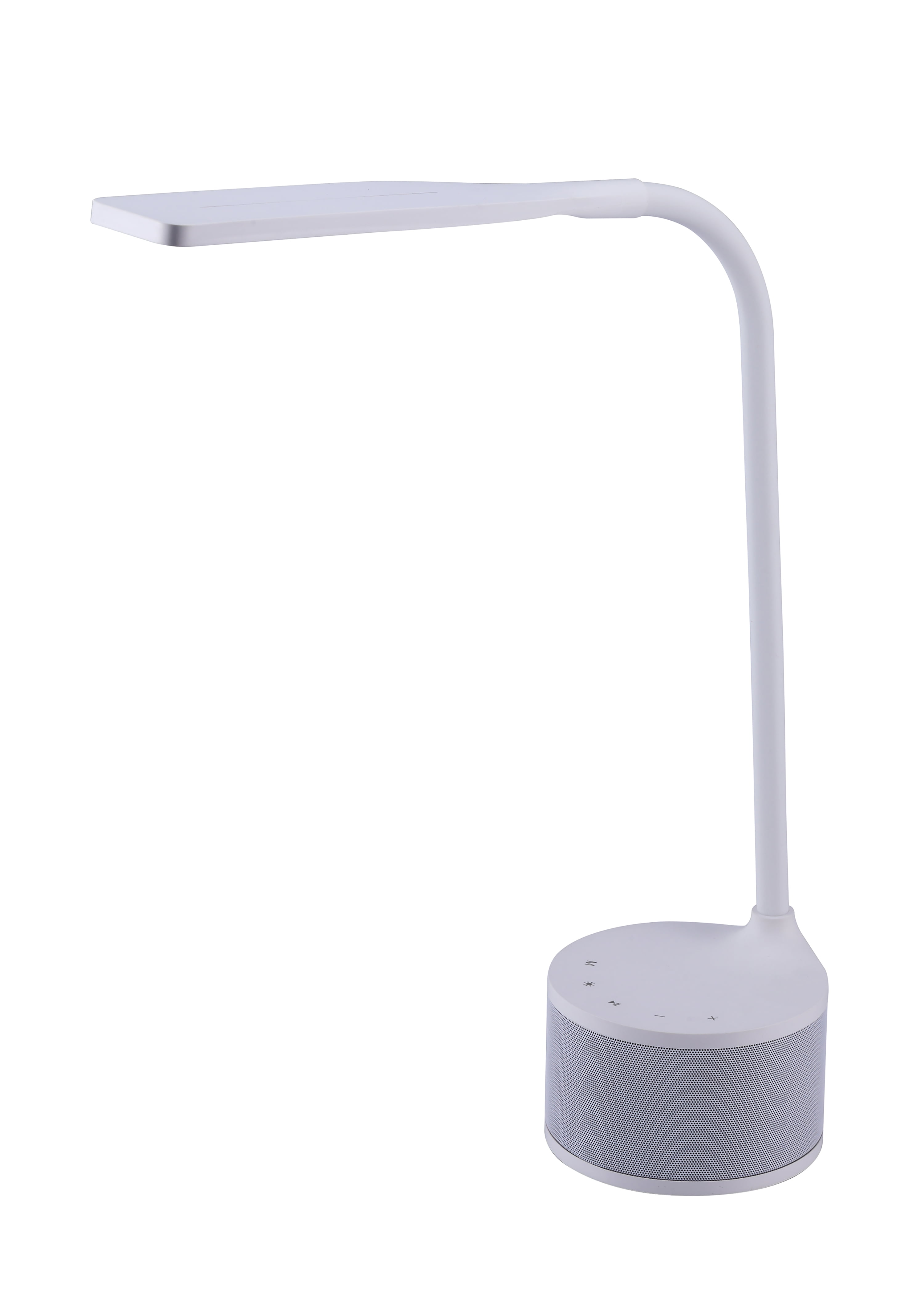 OttLite LED Bluetooth Speaker Desk Light Lamp with USB Black or White 