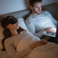 thumbnail image 2 of Getino 3D Blackout Sleep Masks for Women Men, Soft Eye Masks for Sleeping for Side Sleepers, Black, 2 of 9