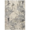 thumbnail image 2 of Nourison Fusion Abstract Cream Grey 7'10" x 10'6" Area Rug, (8x11), 2 of 9
