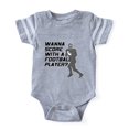 thumbnail image 1 of CafePress - FIN Score Football Player - Cute Infant Baby Football Bodysuit, 1 of 1