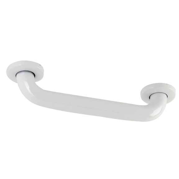 Kingston Brass GB1212CSW Made To Match 12-Inch x 1-1/2-Inch O.D. Stainless Steel ADA Grab Bar in White