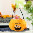 thumbnail image 5 of BNNG Personalized Halloween Trick or Treat Bucket Bag Custom Halloween Pumpkin Bags Name Embroidered Trick or Treat Bucket Candy Basket for Kids Party Favors and Gift Collection, 5 of 7