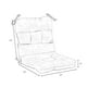thumbnail image 3 of Porch  Cojín para Asiento y Respaldo de Silla, Color Verde, 3 of 4
