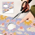 thumbnail image 6 of Yayeee Faucet Mat for Kitchen Sink 30" Diatomite Long Splash Guard Pad, Purple Clouds, 6 of 7