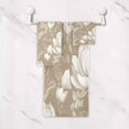 thumbnail image 5 of Three-Piece Towel Set Face Towel Towel Set Hand Towel Bath Towel Cotton Bath Towels Bath Towel Sets Hand Bath Towels Blooming Brown Flower, 5 of 8
