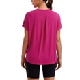 thumbnail image 1 of Remera Suelta Suave CRZ YOGA para Yoga Rosa Talle Grande, 1 of 5
