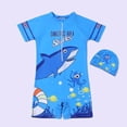 thumbnail image 5 of Kids Boy Swimsuit Cartoon Kids Bathing Suits Boy Rash Guard Boy Swimwear 6-8 Years, 5 of 5
