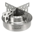 thumbnail image 1 of Lixada Outdoor Camping Stainless Steel with Cross Stand Rack Support Stand, 1 of 7