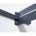thumbnail image 4 of CANOPIA by PALRAM Nancy 3 ft. x 10 ft. Door and Window Fixed Awning - Grey, 4 of 8