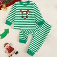 thumbnail image 6 of CAUYDY 3 6 9 12 18 Months 1-5T Preemie Boy Outfits Newborn Long Sleeved Pullover and Sweatpants 2PCS Clothing Set Fall Winter Autumn Gift for Infant Light Green for Sizes 2-3 Years, 6 of 9