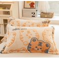 thumbnail image 3 of Funda de almohada gruesa de lana de leche para invierno, ropa de cama de lana de Coral, funda de almohadas suave y cálida de lujo Simple, 3 of 5