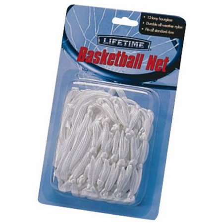 UPC 081483007502 product image for Lifetime 0750 All-Weather Basketball Net, Polyester, Nylon, White | upcitemdb.com