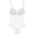 thumbnail image 5 of Mono ajustado estilo francés transparente con tentación de encaje Mono sexy francés, 5 of 5