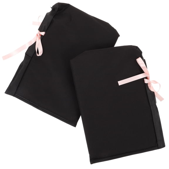 LEORX 1 Pair Warm Motorcycle Handlebar Muffs Black Limitation Leather Windproof Winter Riding