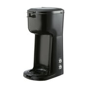 Mainstays Single Serve Coffee Maker, 1 cup Capsule or Ground Coffee, Black, New, Model: 202140