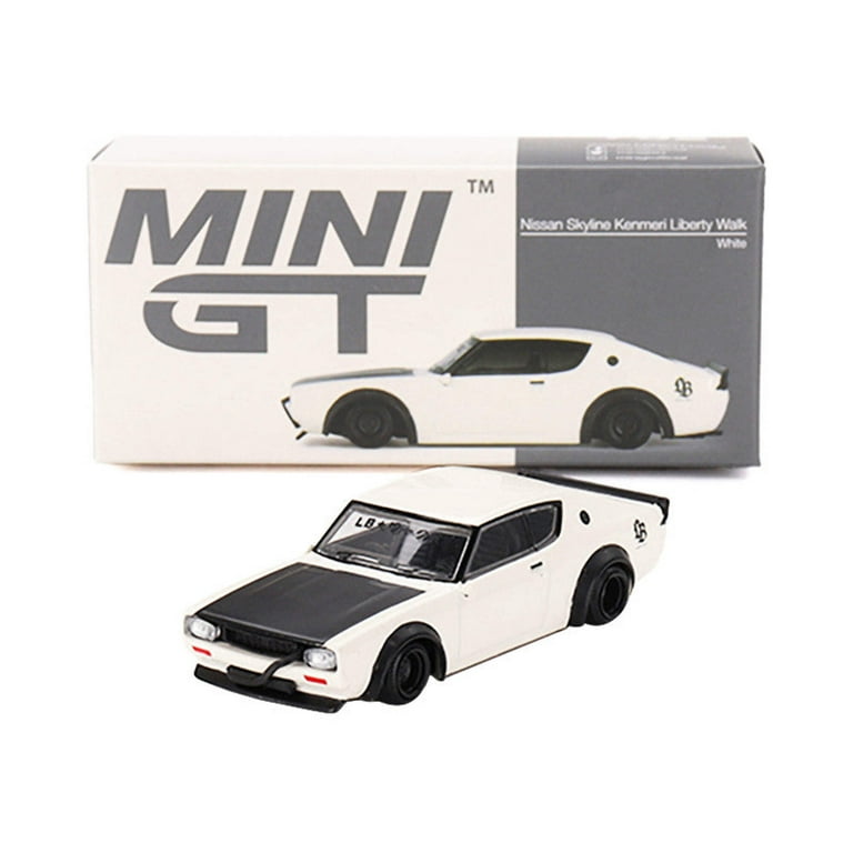 Mini GT Nissan Skyline Kenmeri Liberty Walk - White