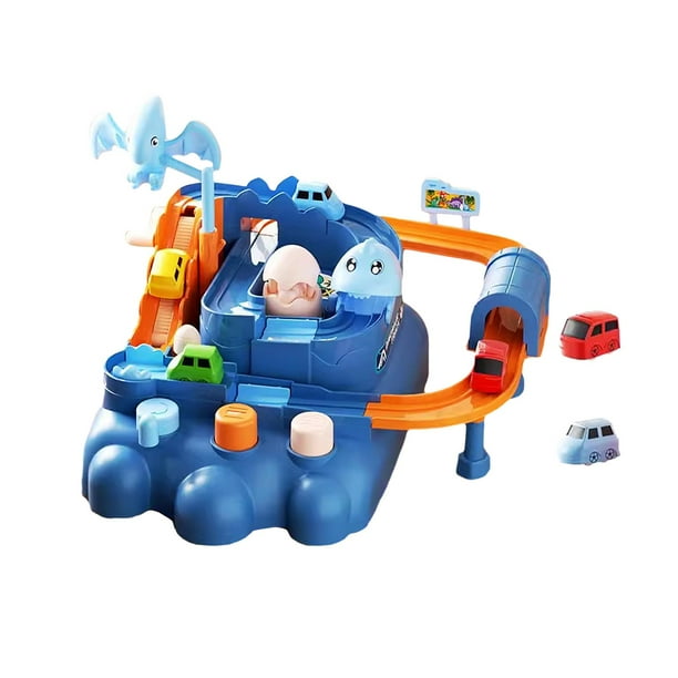 Juguete de pista de juego CUTICAT aventura de coche con 6 coches