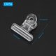 thumbnail image 2 of Uxcell 24 Pcs Clip de Bulldog de Plástico Hinge, Claro, 1.22" x 1.14", 2 of 5