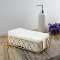 thumbnail image 2 of 100 servilletas de baño desechables | Toallas para invitados de un solo uso con tacto de lino | Papel de seda para manos similar a una tela, 2 of 5