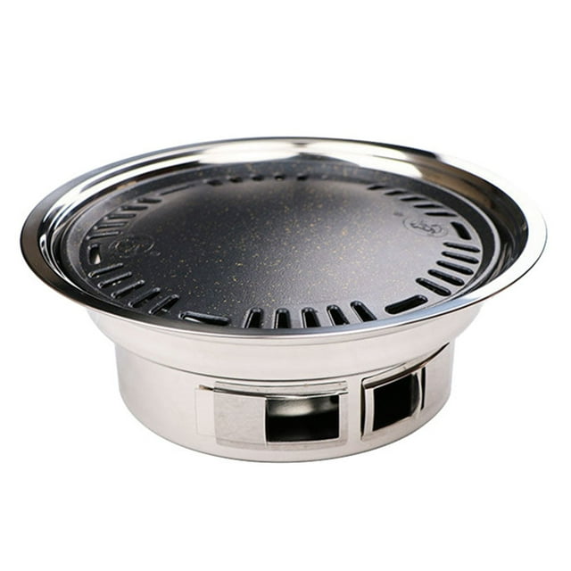 Poêle à Griller Barbecue, Poêle à Griller Barbecue Coréenne Antiadhésive Grande Capacité