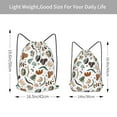 thumbnail image 4 of XMXT Unisex Drawstring Backpack for Women Men, Abstract Maple Leaf Jungle Waterproof Gym Bag String Bags for Shopping Sport Travel, m, 4 of 8
