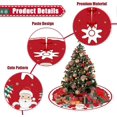 thumbnail image 3 of Falda para Árbol de Navidad XCF 90 cm de Diámetro Estilo 1, 3 of 4