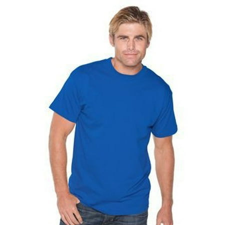 Antigua Purple Classic Shirt - OTTO 6.1 oz. Comfy Cotton Jersey Knit Unisex Heavyweight Comfy Tee T-Shirt - Royal