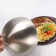 thumbnail image 2 of jifeng Cover Stainless Steel Cheese Melting Dome Steaming Cover Cooking Color2, 2 of 2