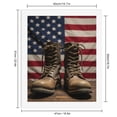 thumbnail image 2 of Paint by Numbers Kit for Adults, Military Boots American Flag Background Paint by Numbers, Easy Paint by Numbers Kit for Adults Beginner, DIY Adult Paint by Number Kits on Canvas, Home Decor, 2 of 7