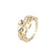 thumbnail image 1 of Nuevo en Plata de Ley 925, anillos abiertos simples de oro para mujer, regalo de compromiso de boda, San Valentín, accesorios de joyería de buenos de lujo, 1 of 2
