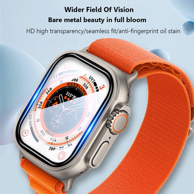 1/2/3/5 piezas cubierta protectora de pantalla a prueba de explosiones de película completa no vidrio para IWatch