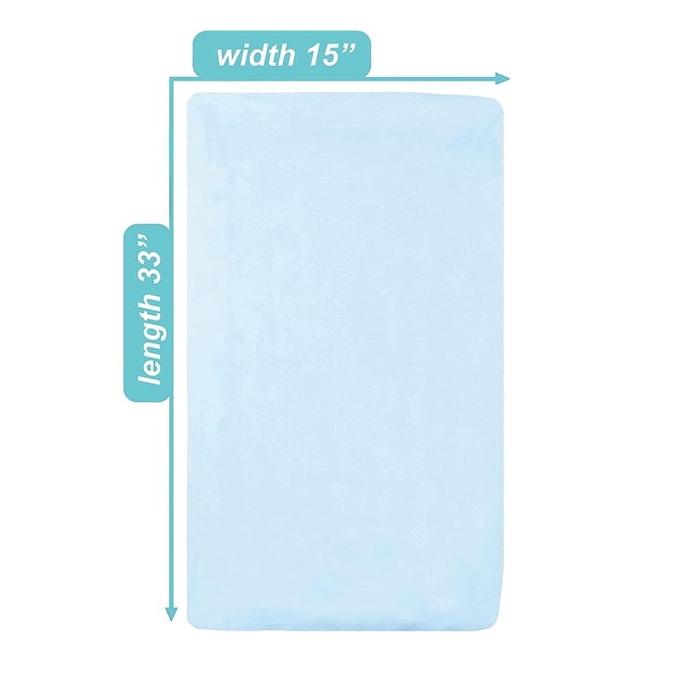 American Baby Company Fitted Bassinet Sheets, 2-Pack, Blue photo 8