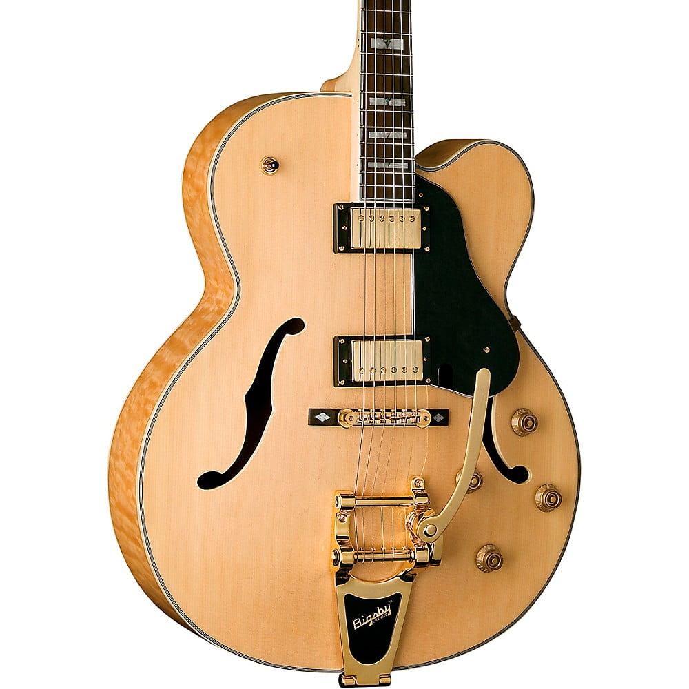 washburn hollow body jazz guitar