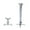 White, variant on Universal Projector Ceiling Mount White - by The Indoor Golf Shop