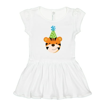 

Inktastic Tiger Zoo Birthday Gift Toddler Girl Dress