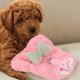 thumbnail image 4 of OUNONA Ropa Para Perros Cálida Rosa Con Lazo Protección Frío Para Paseos Y Actividades, 4 of 7