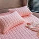 thumbnail image 4 of Protector de almohada, juegos de fundas de almohada acolchadas de tamaño estándar, transpirables y resistentes al agua y a las manchas de aceite, juego de fundas de almohada de algodón 2pcs rosa, 4 of 6