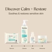 Aveeno Calm + Restore Nourishing Oat Face Cleanser, 7.8 Fl oz