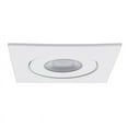 thumbnail image 2 of WAC Lighting Lotos 4" Square Adjust Aluminum Recessed Kit in White (Set of 6), 2 of 4